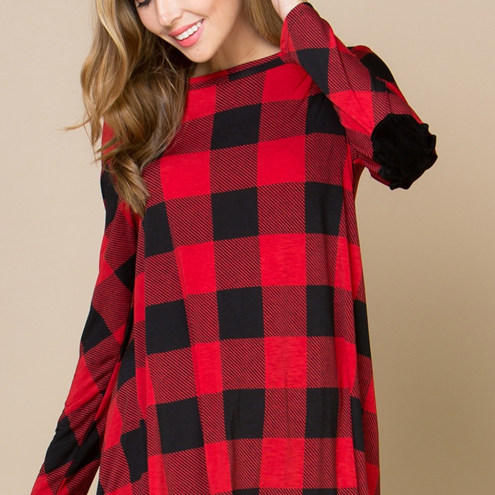 Buffalo Plaid Top